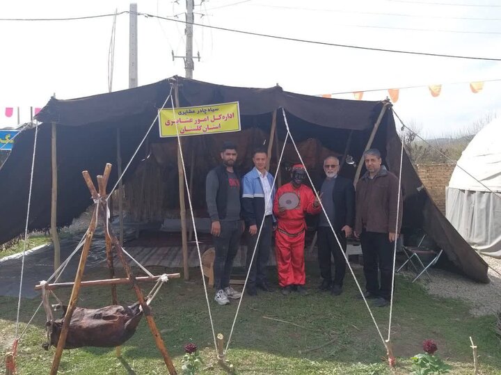 استقبال عشایر گلستان از مهمانان نوروزی در گالیکش